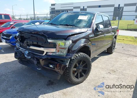 2018 Ford F-150 Platinum from USA, damaged, VIN 1FTEW1EG8JFA94725